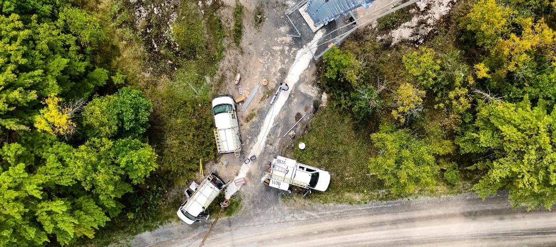 WTC Vehicles Arial RHS Tower