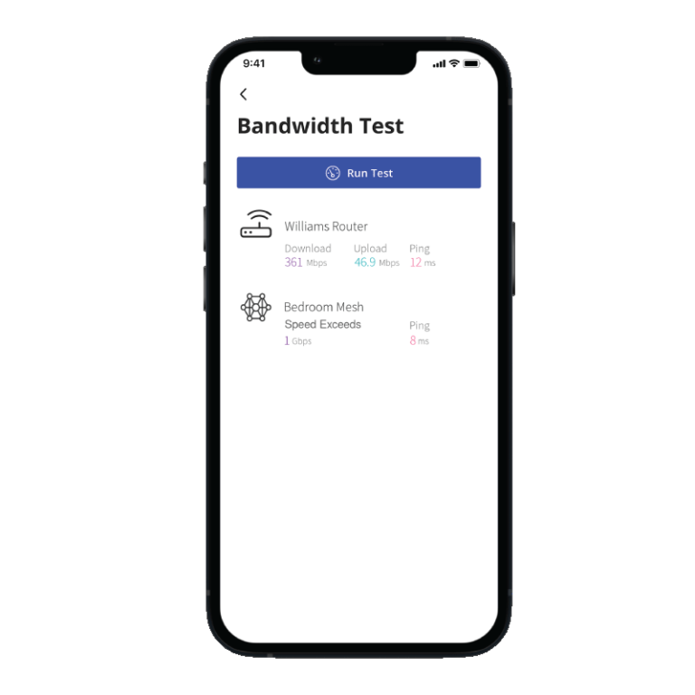 Bandwidth Test Icon